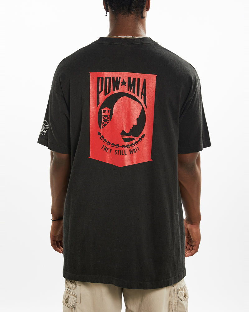 Vintage 1995 Freedom Run Motorcycle Tee <br>XXL , The Real Deal , newtown, sydney, australia, thrift store, opshop, preloved, secondhand, sustainable, retro, antique, 70s, 80s, 90s, 2000s, 00s, fashion, clothing, streetwear, trendy, garment, style, boutique, store, shop, archive, sale, cheap, best, top