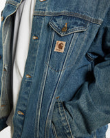Vintage Carhartt Denim Jacket <br>XXL , The Real Deal , newtown, sydney, australia, thrift store, opshop, preloved, secondhand, sustainable, retro, antique, 70s, 80s, 90s, 2000s, 00s, fashion, clothing, streetwear, trendy, garment, style, boutique, store, shop, archive, sale, cheap, best, top