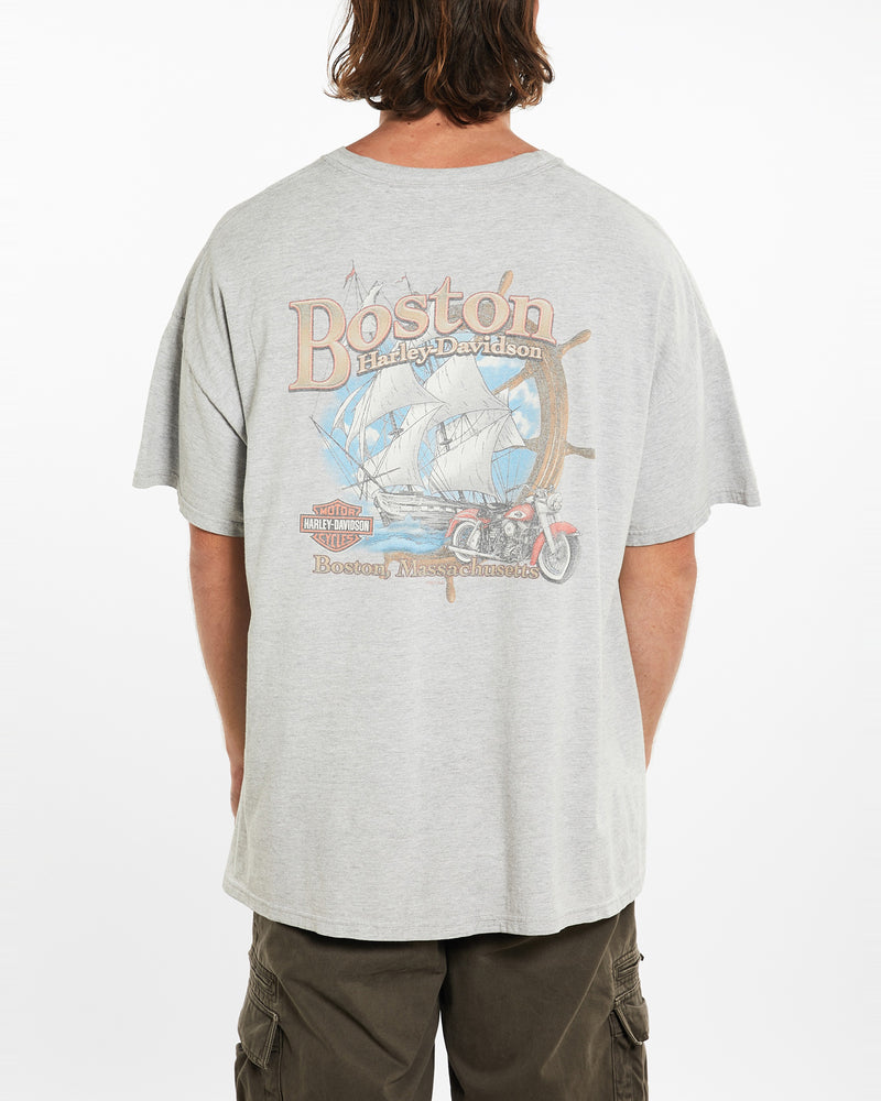 Vintage Harley Davidson Tee <br>XXL , The Real Deal , newtown, sydney, australia, thrift store, opshop, preloved, secondhand, sustainable, retro, antique, 70s, 80s, 90s, 2000s, 00s, fashion, clothing, streetwear, trendy, garment, style, boutique, store, shop, archive, sale, cheap, best, top