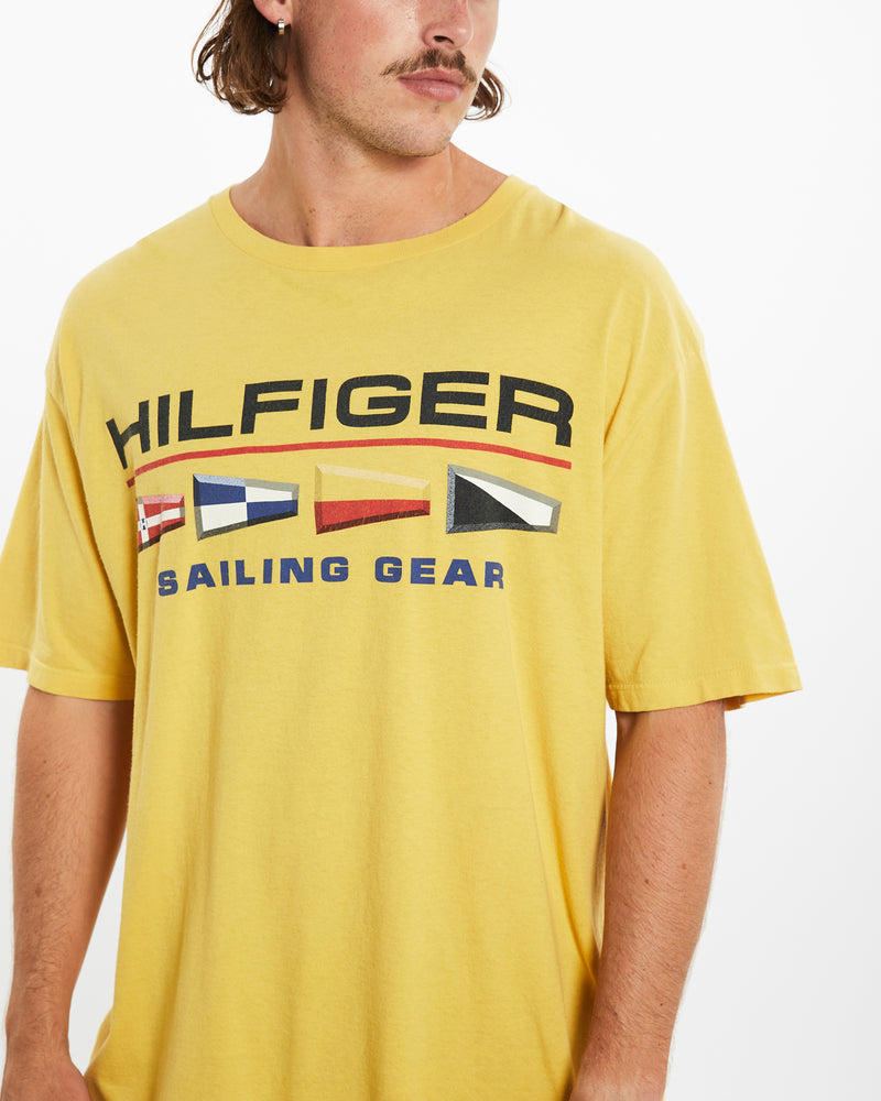 Vintage 90s Tommy Hilfiger Sailing Gear Tee <br>XXL , The Real Deal , newtown, sydney, australia, thrift store, opshop, preloved, secondhand, sustainable, retro, antique, 70s, 80s, 90s, 2000s, 00s, fashion, clothing, streetwear, trendy, garment, style, boutique, store, shop, archive, sale, cheap, best, top