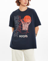 Vintage 90s St. Francis Fighting Saints Hoops Tee <br>M , The Real Deal , newtown, sydney, australia, thrift store, opshop, preloved, secondhand, sustainable, retro, antique, 70s, 80s, 90s, 2000s, 00s, fashion, clothing, streetwear, trendy, garment, style, boutique, store, shop, archive, sale, cheap, best, top