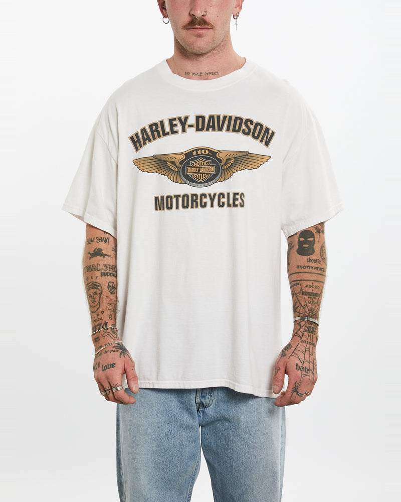 Vintage Harley Davidson Tee <br>L , The Real Deal , newtown, sydney, australia, thrift store, opshop, preloved, secondhand, sustainable, retro, antique, 70s, 80s, 90s, 2000s, 00s, fashion, clothing, streetwear, trendy, garment, style, boutique, store, shop, archive, sale, cheap, best, top