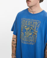 Harley Davidson Tee <br>L , The Real Deal , newtown, sydney, australia, thrift store, opshop, preloved, secondhand, sustainable, retro, antique, 70s, 80s, 90s, 2000s, 00s, fashion, clothing, streetwear, trendy, garment, style, boutique, store, shop, archive, sale, cheap, best, top