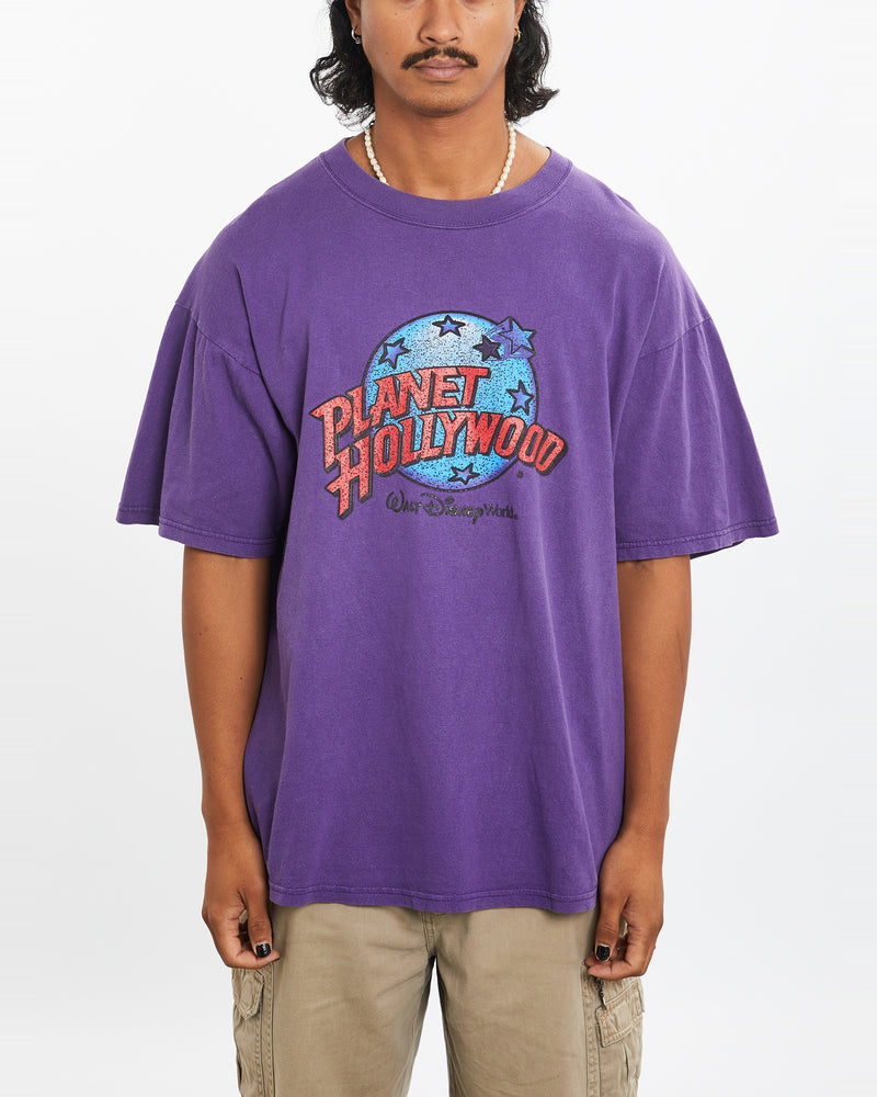 Vintage 90s Walt Disney World Planet Hollywood Tee <br>L , The Real Deal , newtown, sydney, australia, thrift store, opshop, preloved, secondhand, sustainable, retro, antique, 70s, 80s, 90s, 2000s, 00s, fashion, clothing, streetwear, trendy, garment, style, boutique, store, shop, archive, sale, cheap, best, top