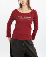 Vintage Harley Davidson Long Sleeve Tee <br>S , The Real Deal , newtown, sydney, australia, thrift store, opshop, preloved, secondhand, sustainable, retro, antique, 70s, 80s, 90s, 2000s, 00s, fashion, clothing, streetwear, trendy, garment, style, boutique, store, shop, archive, sale, cheap, best, top