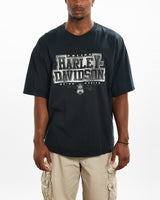 Vintage Harley Davidson Tee <br>XL , The Real Deal , newtown, sydney, australia, thrift store, opshop, preloved, secondhand, sustainable, retro, antique, 70s, 80s, 90s, 2000s, 00s, fashion, clothing, streetwear, trendy, garment, style, boutique, store, shop, archive, sale, cheap, best, top