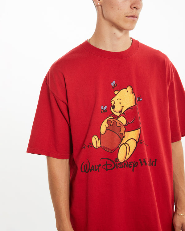 Vintage Winnie The Pooh Disney World Tee <br>L