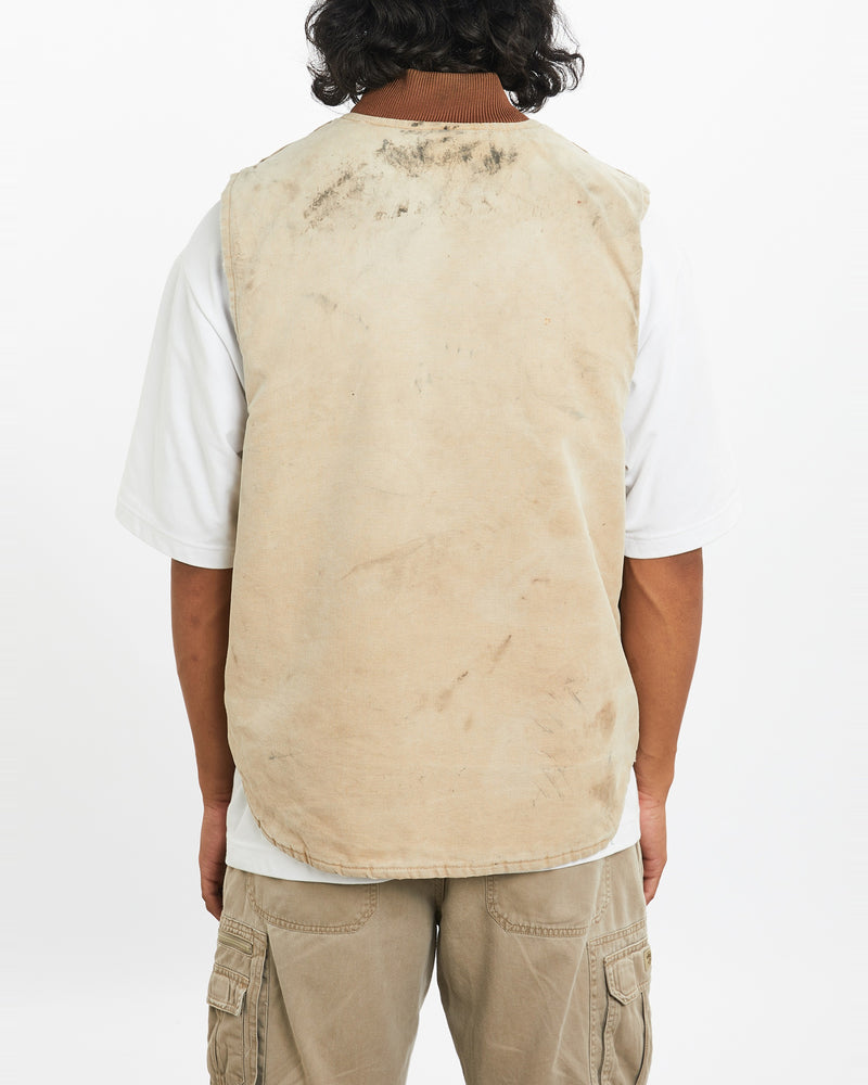 Vintage Carhartt Workwear Vest <br>L , The Real Deal , newtown, sydney, australia, thrift store, opshop, preloved, secondhand, sustainable, retro, antique, 70s, 80s, 90s, 2000s, 00s, fashion, clothing, streetwear, trendy, garment, style, boutique, store, shop, archive, sale, cheap, best, top