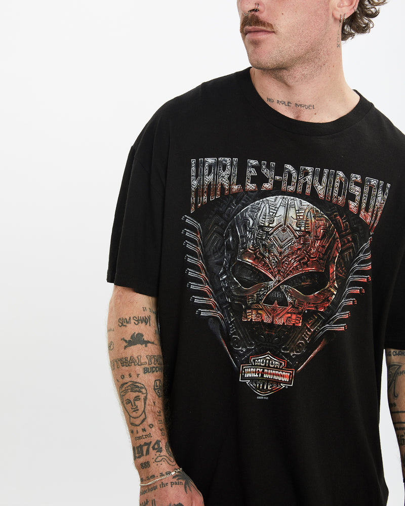 Harley Davidson Tee <br>L , The Real Deal , newtown, sydney, australia, thrift store, opshop, preloved, secondhand, sustainable, retro, antique, 70s, 80s, 90s, 2000s, 00s, fashion, clothing, streetwear, trendy, garment, style, boutique, store, shop, archive, sale, cheap, best, top