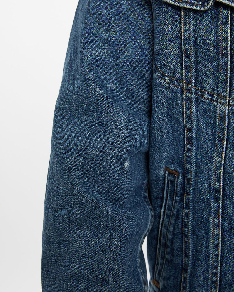 Vintage 90s Lee Denim Jacket <br>M , The Real Deal , newtown, sydney, australia, thrift store, opshop, preloved, secondhand, sustainable, retro, antique, 70s, 80s, 90s, 2000s, 00s, fashion, clothing, streetwear, trendy, garment, style, boutique, store, shop, archive, sale, cheap, best, top