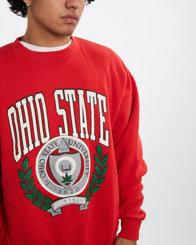 90s NCAA Ohio State Buckeyes Sweatshirt <br>L