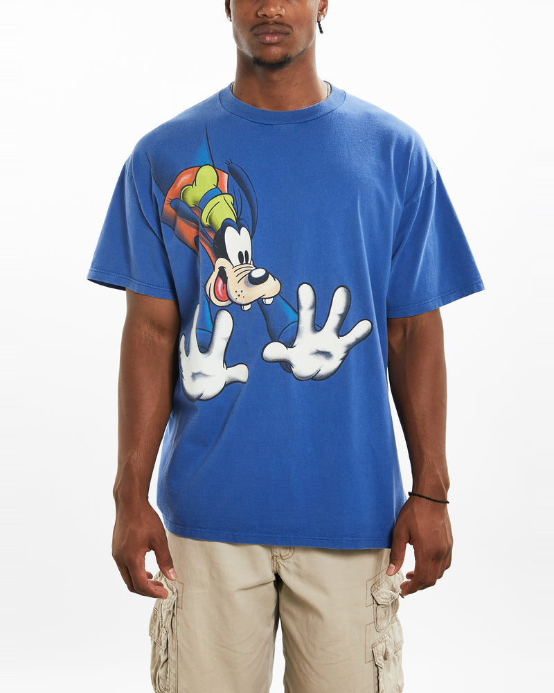 Vintage 90s Disney Mickey Mouse Goofy Tee <br>XL , The Real Deal , newtown, sydney, australia, thrift store, opshop, preloved, secondhand, sustainable, retro, antique, 70s, 80s, 90s, 2000s, 00s, fashion, clothing, streetwear, trendy, garment, style, boutique, store, shop, archive, sale, cheap, best, top