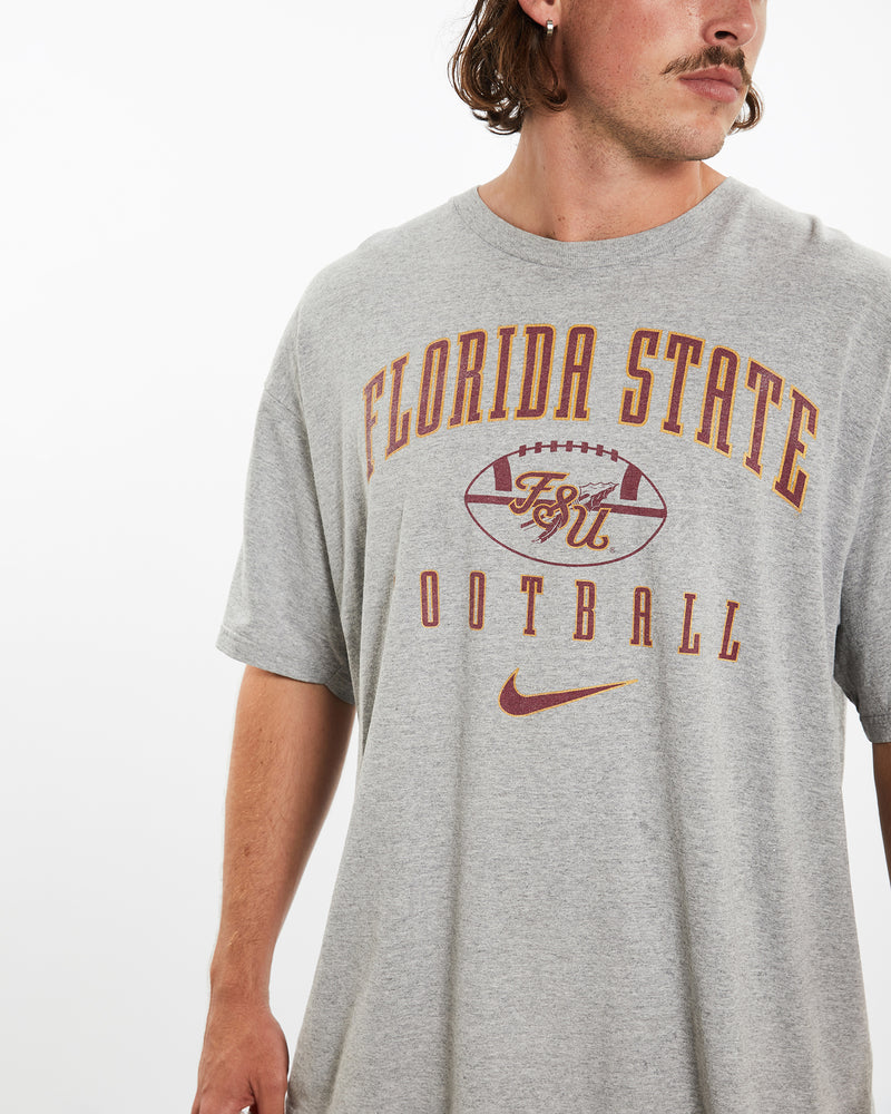 Vintage 90s Nike NCAA Florida State Seminoles Tee <br>XXL , The Real Deal , newtown, sydney, australia, thrift store, opshop, preloved, secondhand, sustainable, retro, antique, 70s, 80s, 90s, 2000s, 00s, fashion, clothing, streetwear, trendy, garment, style, boutique, store, shop, archive, sale, cheap, best, top