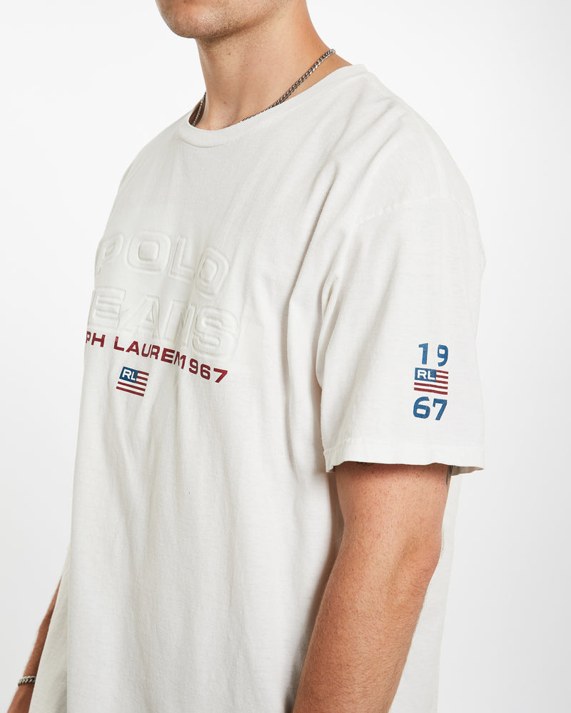 Vintage 90s Ralph Lauren Polo Jeans Co. Tee <br>XL , The Real Deal , newtown, sydney, australia, thrift store, opshop, preloved, secondhand, sustainable, retro, antique, 70s, 80s, 90s, 2000s, 00s, fashion, clothing, streetwear, trendy, garment, style, boutique, store, shop, archive, sale, cheap, best, top