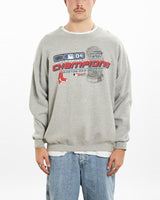 Vintage MLB Boston Red Sox Sweatshirt <br>XL , The Real Deal , newtown, sydney, australia, thrift store, opshop, preloved, secondhand, sustainable, retro, antique, 70s, 80s, 90s, 2000s, 00s, fashion, clothing, streetwear, trendy, garment, style, boutique, store, shop, archive, sale, cheap, best, top