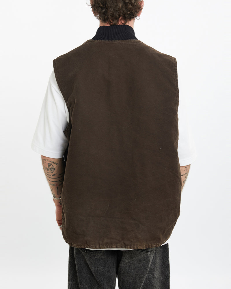 Vintage Carhartt Workwear Vest <br>L , The Real Deal , newtown, sydney, australia, thrift store, opshop, preloved, secondhand, sustainable, retro, antique, 70s, 80s, 90s, 2000s, 00s, fashion, clothing, streetwear, trendy, garment, style, boutique, store, shop, archive, sale, cheap, best, top