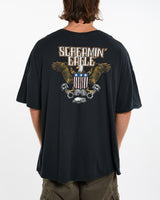 Harley Davidson Eagle Tee <br>XXL , The Real Deal , newtown, sydney, australia, thrift store, opshop, preloved, secondhand, sustainable, retro, antique, 70s, 80s, 90s, 2000s, 00s, fashion, clothing, streetwear, trendy, garment, style, boutique, store, shop, archive, sale, cheap, best, top
