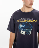 Vintage NHL Nashville Predators Tee <br>XL , The Real Deal , newtown, sydney, australia, thrift store, opshop, preloved, secondhand, sustainable, retro, antique, 70s, 80s, 90s, 2000s, 00s, fashion, clothing, streetwear, trendy, garment, style, boutique, store, shop, archive, sale, cheap, best, top