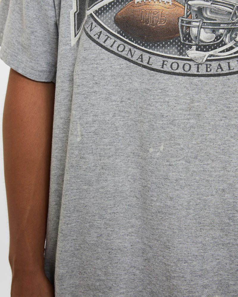 Vintage NFL Los Angeles Raiders Tee <br>L , The Real Deal , newtown, sydney, australia, thrift store, opshop, preloved, secondhand, sustainable, retro, antique, 70s, 80s, 90s, 2000s, 00s, fashion, clothing, streetwear, trendy, garment, style, boutique, store, shop, archive, sale, cheap, best, top