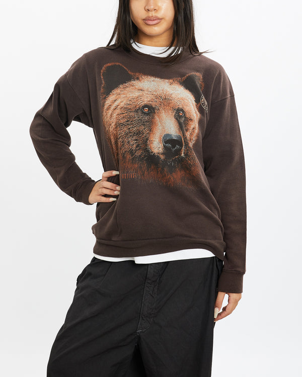 90s Wildlife Bear Sweatshirt <br>S