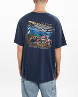 Vintage Harley Davidson Tee <br>XL , The Real Deal , newtown, sydney, australia, thrift store, opshop, preloved, secondhand, sustainable, retro, antique, 70s, 80s, 90s, 2000s, 00s, fashion, clothing, streetwear, trendy, garment, style, boutique, store, shop, archive, sale, cheap, best, top