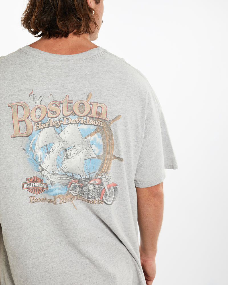 Vintage Harley Davidson Tee <br>XXL , The Real Deal , newtown, sydney, australia, thrift store, opshop, preloved, secondhand, sustainable, retro, antique, 70s, 80s, 90s, 2000s, 00s, fashion, clothing, streetwear, trendy, garment, style, boutique, store, shop, archive, sale, cheap, best, top