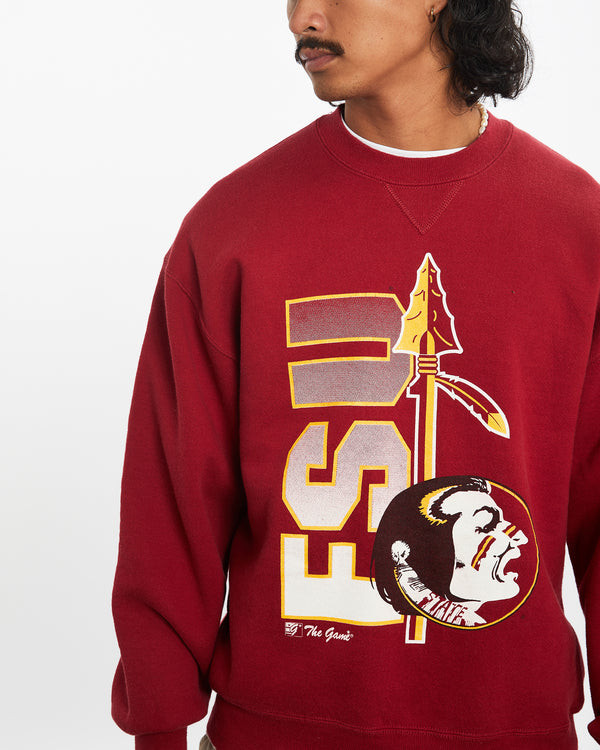 90s NCAA Florida State Seminoles Sweatshirt <br>M