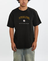 Vintage 90s NFL Pittsburgh Steelers Tee <br>L , The Real Deal , newtown, sydney, australia, thrift store, opshop, preloved, secondhand, sustainable, retro, antique, 70s, 80s, 90s, 2000s, 00s, fashion, clothing, streetwear, trendy, garment, style, boutique, store, shop, archive, sale, cheap, best, top