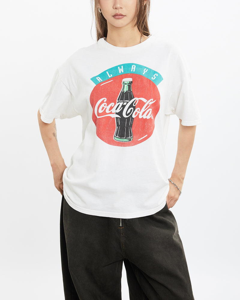Vintage 90s Coca Cola Tee <br>S , The Real Deal , newtown, sydney, australia, thrift store, opshop, preloved, secondhand, sustainable, retro, antique, 70s, 80s, 90s, 2000s, 00s, fashion, clothing, streetwear, trendy, garment, style, boutique, store, shop, archive, sale, cheap, best, top