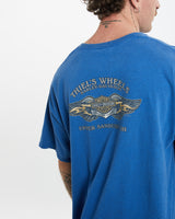Harley Davidson Tee <br>L , The Real Deal , newtown, sydney, australia, thrift store, opshop, preloved, secondhand, sustainable, retro, antique, 70s, 80s, 90s, 2000s, 00s, fashion, clothing, streetwear, trendy, garment, style, boutique, store, shop, archive, sale, cheap, best, top