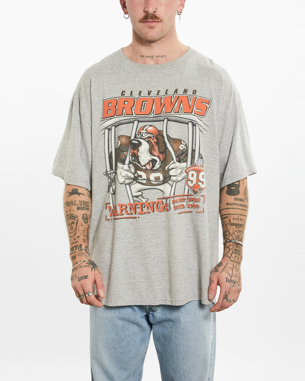 Vintage 1993 NFL Cleveland Browns Tee <br>L , The Real Deal , newtown, sydney, australia, thrift store, opshop, preloved, secondhand, sustainable, retro, antique, 70s, 80s, 90s, 2000s, 00s, fashion, clothing, streetwear, trendy, garment, style, boutique, store, shop, archive, sale, cheap, best, top