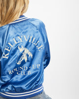 Vintage 70s Kellyville 'Round Up Club' Satin Jacket <br>XS , The Real Deal , newtown, sydney, australia, thrift store, opshop, preloved, secondhand, sustainable, retro, antique, 70s, 80s, 90s, 2000s, 00s, fashion, clothing, streetwear, trendy, garment, style, boutique, store, shop, archive, sale, cheap, best, top
