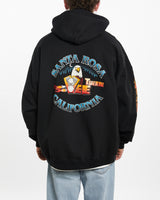 Vintage 90s Deadstock Santa Rosa California 'Twin Vee' Hooded Sweatshirt <br>L , The Real Deal , newtown, sydney, australia, thrift store, opshop, preloved, secondhand, sustainable, retro, antique, 70s, 80s, 90s, 2000s, 00s, fashion, clothing, streetwear, trendy, garment, style, boutique, store, shop, archive, sale, cheap, best, top