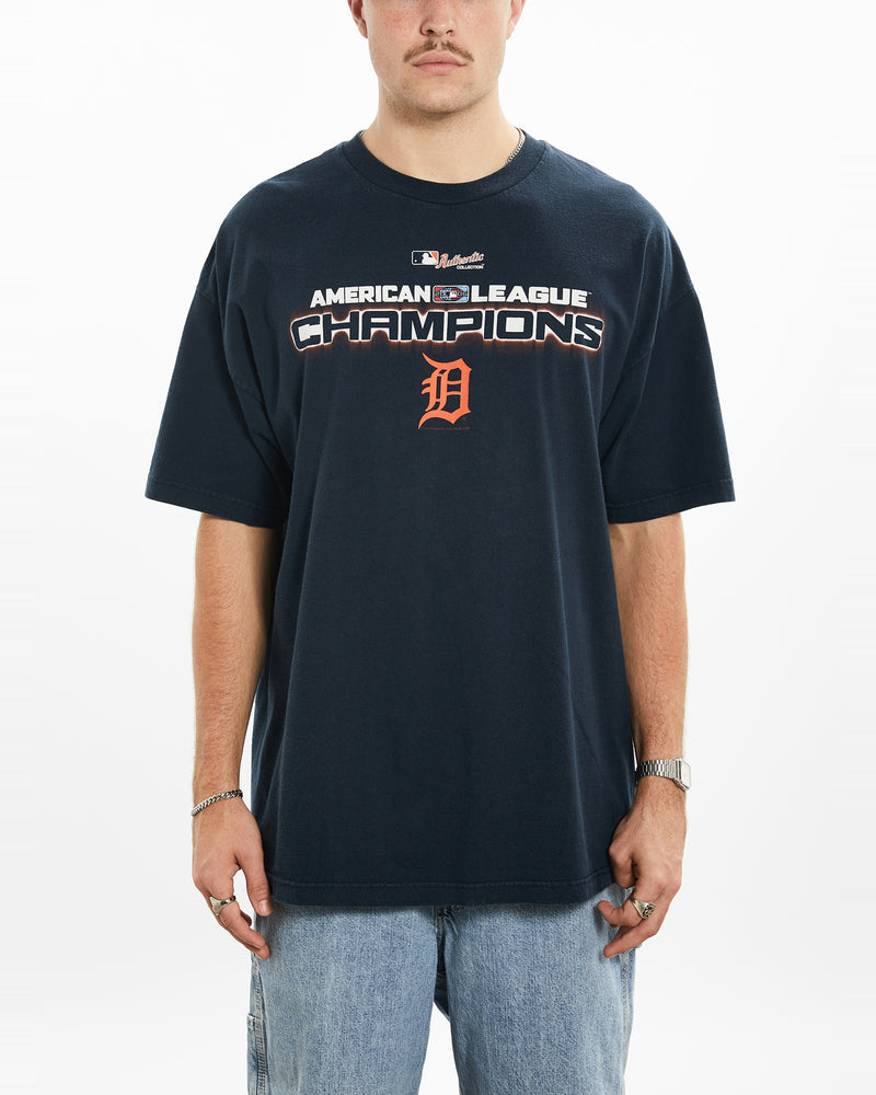Vintage MLB Detroit Tigers Tee <br>XL , The Real Deal , newtown, sydney, australia, thrift store, opshop, preloved, secondhand, sustainable, retro, antique, 70s, 80s, 90s, 2000s, 00s, fashion, clothing, streetwear, trendy, garment, style, boutique, store, shop, archive, sale, cheap, best, top