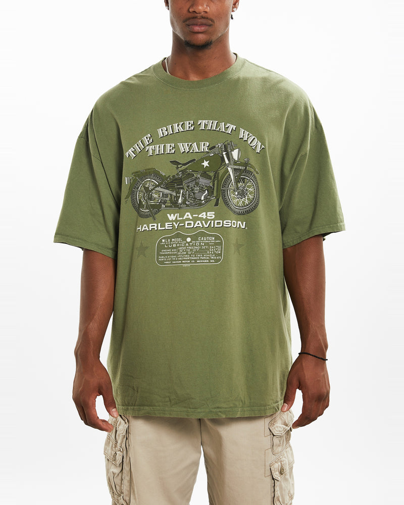 Vintage 1998 Harley Davidson Tee <br>XXL , The Real Deal , newtown, sydney, australia, thrift store, opshop, preloved, secondhand, sustainable, retro, antique, 70s, 80s, 90s, 2000s, 00s, fashion, clothing, streetwear, trendy, garment, style, boutique, store, shop, archive, sale, cheap, best, top