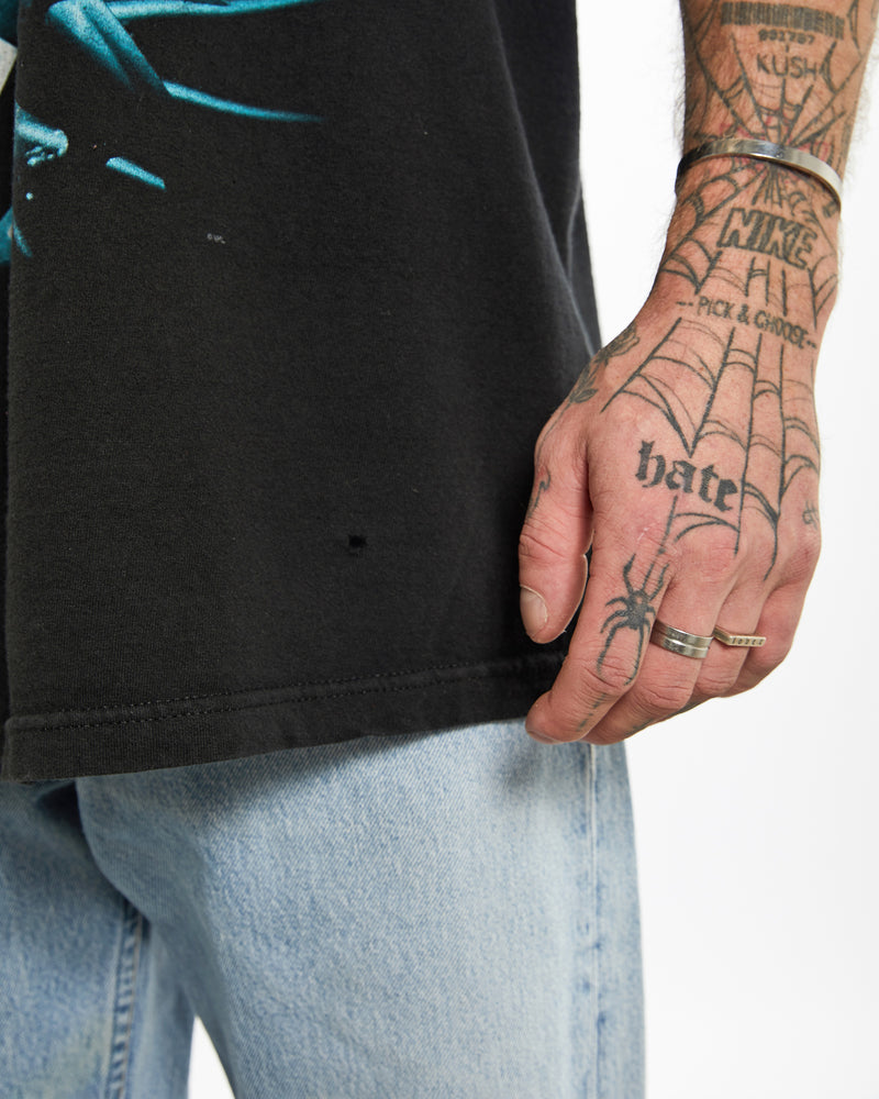 Vintage 90s NHL San Jose Sharks Tee <br>L , The Real Deal , newtown, sydney, australia, thrift store, opshop, preloved, secondhand, sustainable, retro, antique, 70s, 80s, 90s, 2000s, 00s, fashion, clothing, streetwear, trendy, garment, style, boutique, store, shop, archive, sale, cheap, best, top