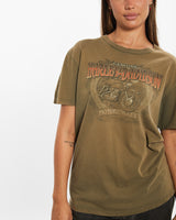 Vintage Harley Davidson Tee <br>M , The Real Deal , newtown, sydney, australia, thrift store, opshop, preloved, secondhand, sustainable, retro, antique, 70s, 80s, 90s, 2000s, 00s, fashion, clothing, streetwear, trendy, garment, style, boutique, store, shop, archive, sale, cheap, best, top