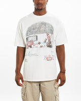 Vintage Paul Henderson NHL Detroit Red Wings Tee <br>XL , The Real Deal , newtown, sydney, australia, thrift store, opshop, preloved, secondhand, sustainable, retro, antique, 70s, 80s, 90s, 2000s, 00s, fashion, clothing, streetwear, trendy, garment, style, boutique, store, shop, archive, sale, cheap, best, top