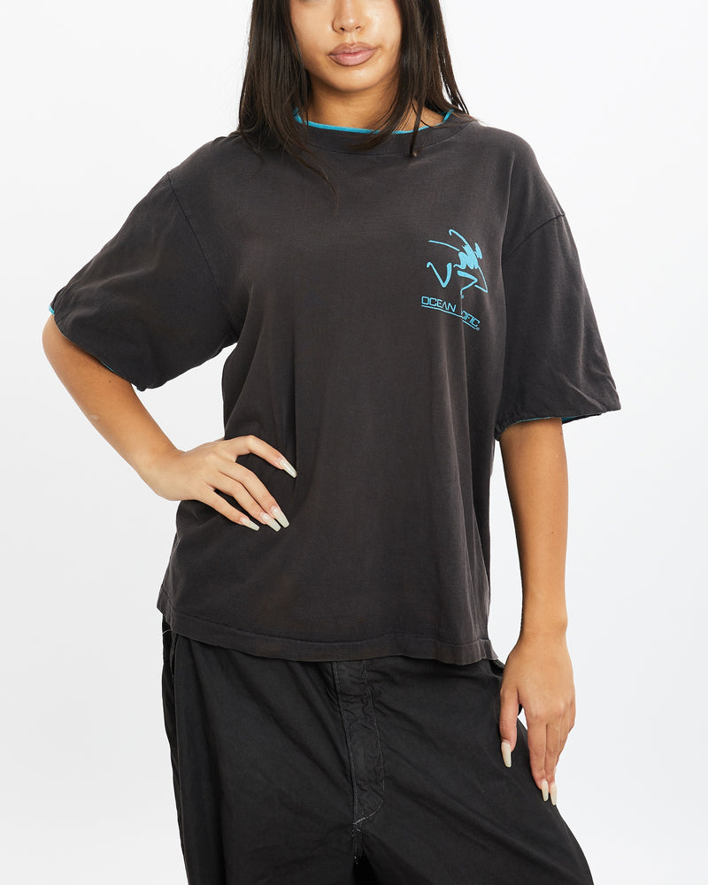 Vintage 1989 Ocean Pacific Surf Tee <br>S , The Real Deal , newtown, sydney, australia, thrift store, opshop, preloved, secondhand, sustainable, retro, antique, 70s, 80s, 90s, 2000s, 00s, fashion, clothing, streetwear, trendy, garment, style, boutique, store, shop, archive, sale, cheap, best, top