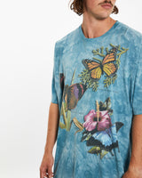 Vintage Tie Dye Butterfly Wildlife Tee <br>XXXL