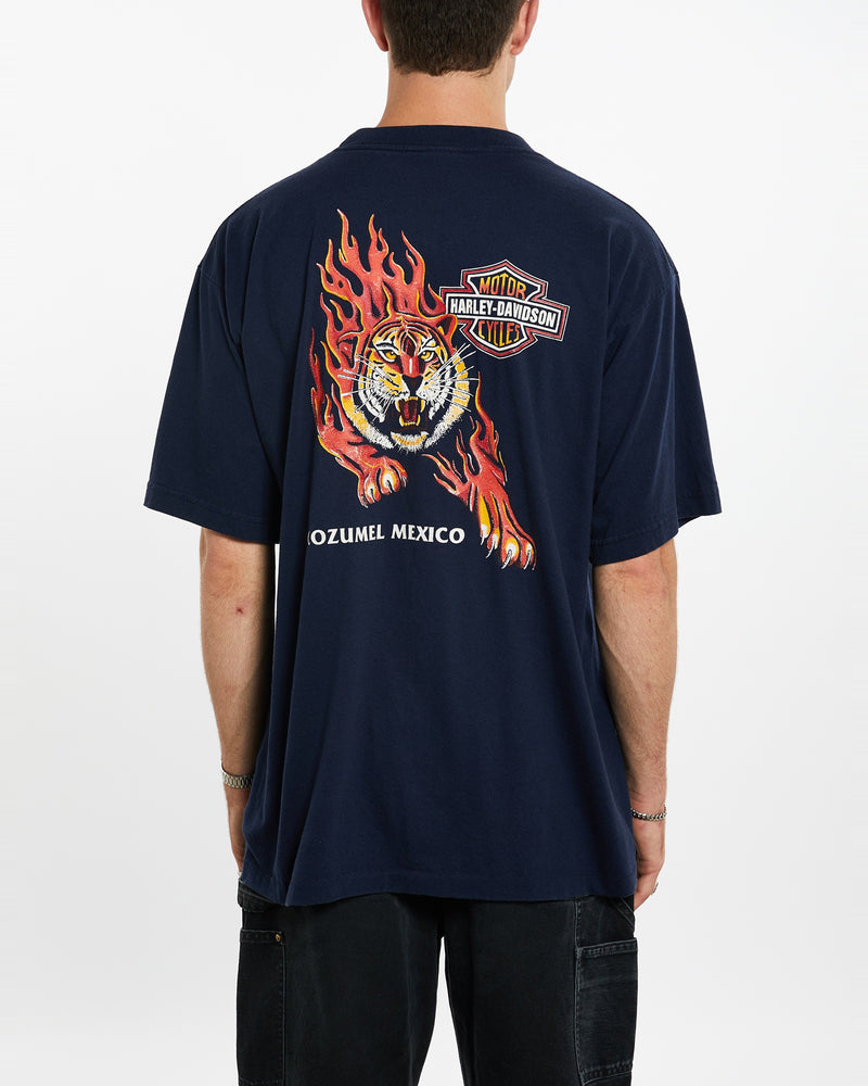 Vintage Harley Davidson Tee <br>XL , The Real Deal , newtown, sydney, australia, thrift store, opshop, preloved, secondhand, sustainable, retro, antique, 70s, 80s, 90s, 2000s, 00s, fashion, clothing, streetwear, trendy, garment, style, boutique, store, shop, archive, sale, cheap, best, top