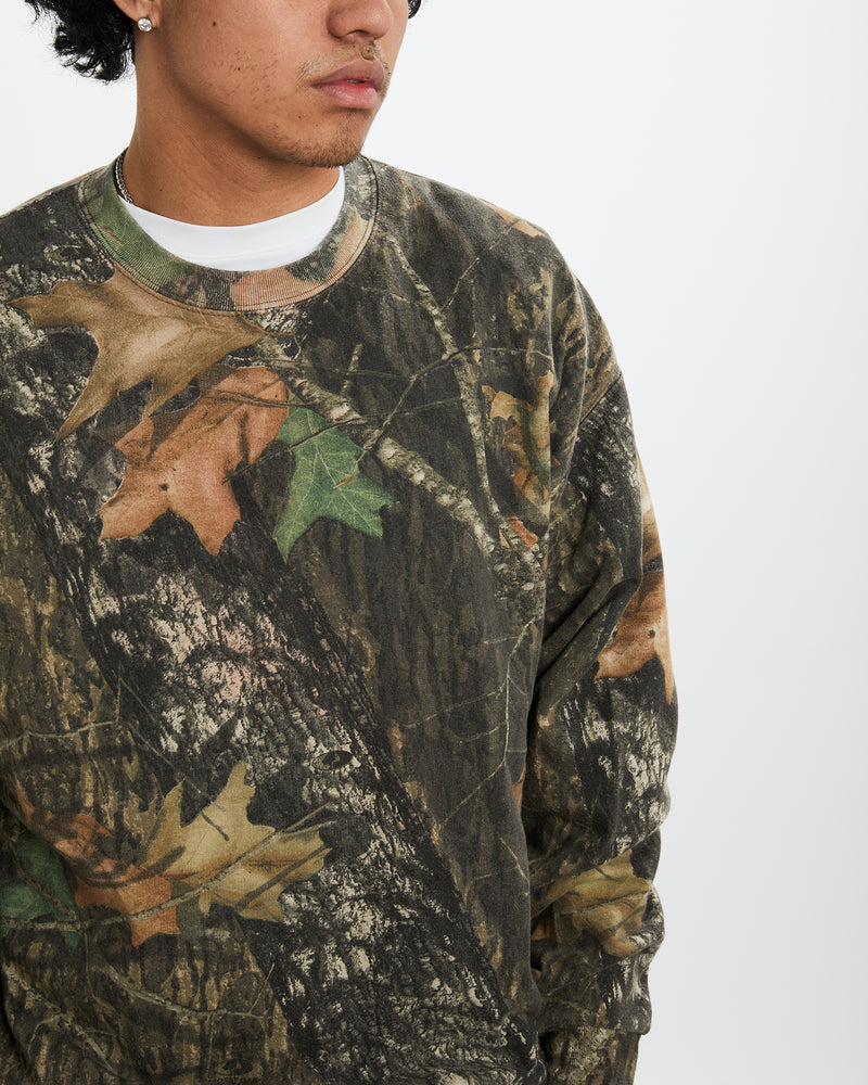 Vintage Realtree Camo Sweatshirt <br>L