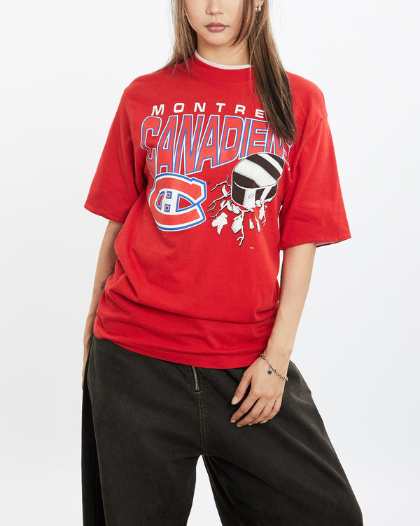 90s NHL Montreal Canadiens Tee <br>S