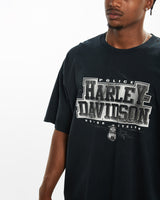 Vintage Harley Davidson Tee <br>XL , The Real Deal , newtown, sydney, australia, thrift store, opshop, preloved, secondhand, sustainable, retro, antique, 70s, 80s, 90s, 2000s, 00s, fashion, clothing, streetwear, trendy, garment, style, boutique, store, shop, archive, sale, cheap, best, top