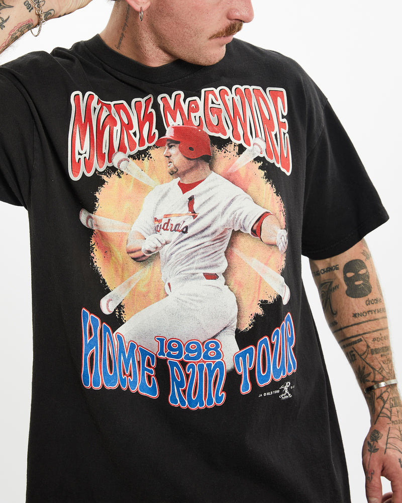 1998 MLB St. Louis Cardinals 'Mark McGwire' Tee <br>L