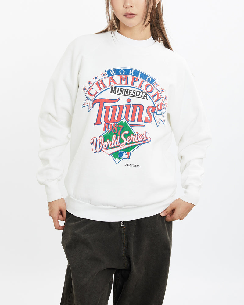 1987 MLB Minnesota Twins Sweatshirt <br>S