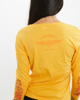 Vintage Harley Davidson Long Sleeve Tee <br>S , The Real Deal , newtown, sydney, australia, thrift store, opshop, preloved, secondhand, sustainable, retro, antique, 70s, 80s, 90s, 2000s, 00s, fashion, clothing, streetwear, trendy, garment, style, boutique, store, shop, archive, sale, cheap, best, top