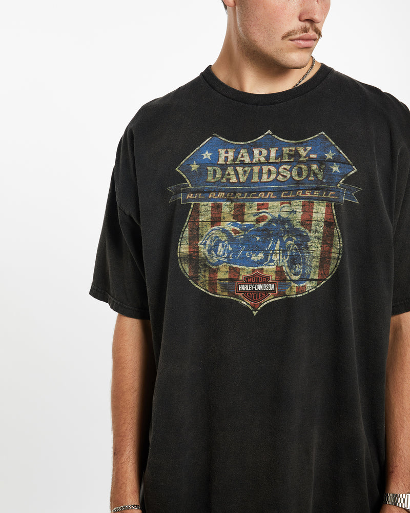 Vintage Harley Davidson Tee <br>XL , The Real Deal , newtown, sydney, australia, thrift store, opshop, preloved, secondhand, sustainable, retro, antique, 70s, 80s, 90s, 2000s, 00s, fashion, clothing, streetwear, trendy, garment, style, boutique, store, shop, archive, sale, cheap, best, top