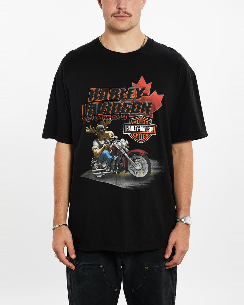 Vintage Harley Davidson Tee <br>XL , The Real Deal , newtown, sydney, australia, thrift store, opshop, preloved, secondhand, sustainable, retro, antique, 70s, 80s, 90s, 2000s, 00s, fashion, clothing, streetwear, trendy, garment, style, boutique, store, shop, archive, sale, cheap, best, top