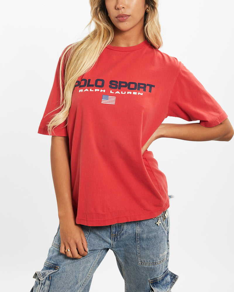 Vintage 90s Ralph Lauren Polo Sport Tee <br>XS , The Real Deal , newtown, sydney, australia, thrift store, opshop, preloved, secondhand, sustainable, retro, antique, 70s, 80s, 90s, 2000s, 00s, fashion, clothing, streetwear, trendy, garment, style, boutique, store, shop, archive, sale, cheap, best, top